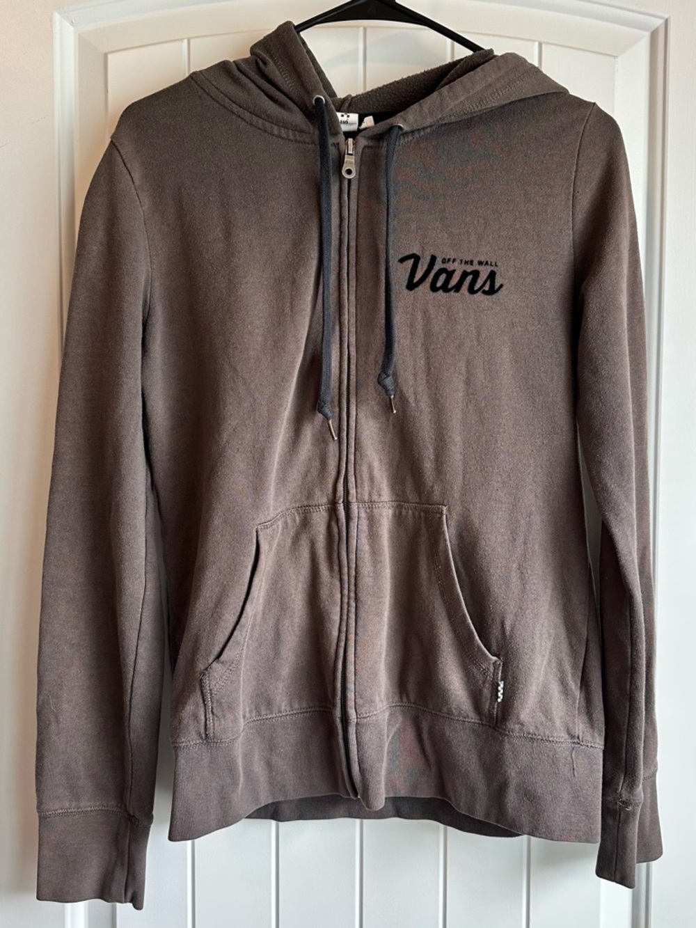 Vans Full Zip Brown Jacket- Size Medium